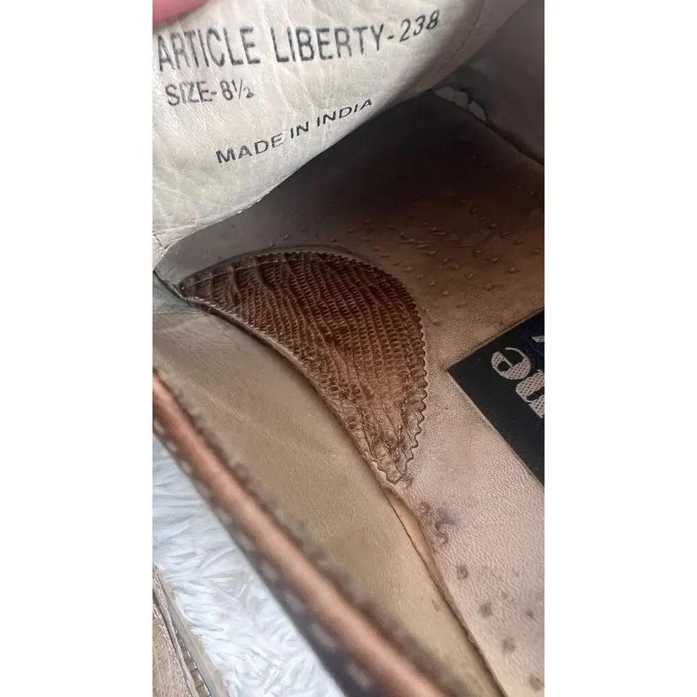 Fortune From Liberty Leather Dress Shoes Womens Size 8.5 Brown